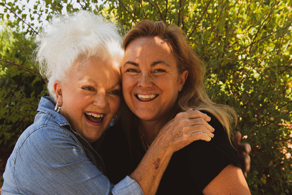 women cherishing