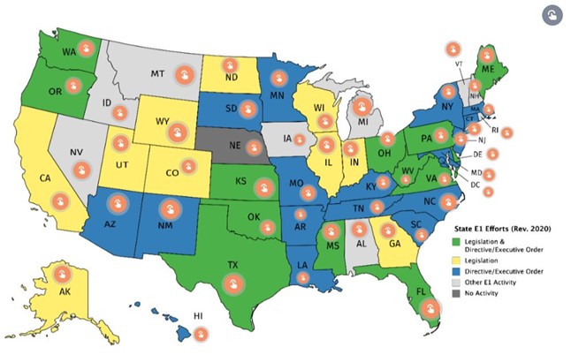 EDS Map
