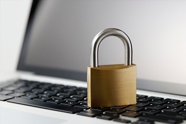 Padlock on Keyboard