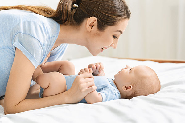 mother and baby